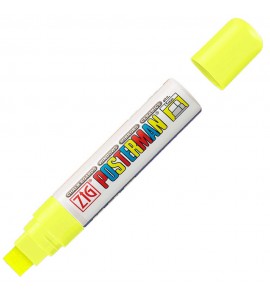 Marcador Zig Posterman Kuretake Fluorescent Yellow PMA-120