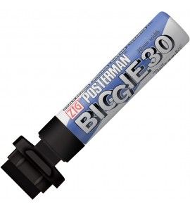 Marcador Zig Posterman Kuretake Biggie 30 Black PMA-130