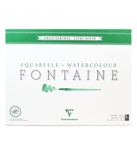 Bloco Papel Para Aquarela Fontaine Torchon 36x48cm 300g