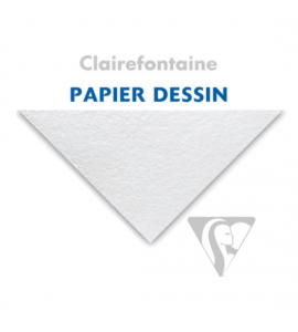 Papel Para Desenho Clairefontaine Dessin 50x65cm 224g/m²