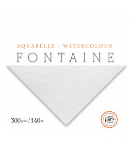 Papel Para Aquarela Torchon Branco Fontaine 56x76cm 300g/m²