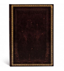 Paperblanks Black Moroccan Pautado Capa Dura Ultra