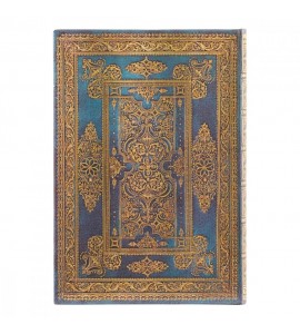 Paperblanks Blue Luxe Capa Dura Midi Sem Pauta