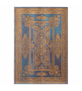 Paperblanks Blue Luxe Grande Sem Pauta Capa Dura