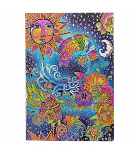 Paperblanks Celestial Magic Grande Capa Dura Sem Pauta