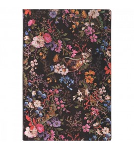 Paperblanks Floralia Mini Pautado Capa Flexível