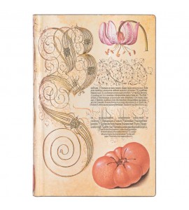 Paperblanks Lily & Tomato Mini Pautado Capa Flexível