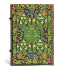 Paperblanks Poetry in Bloom Grande Capa Dura Sem Pauta