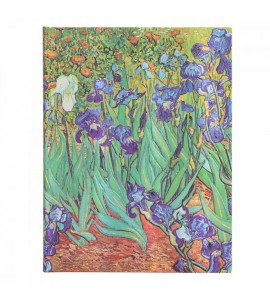 Paperblanks Van Gogh's Irises Capa Dura Midi Sem Pauta