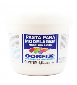 Pasta Para Modelagem Corfix 1,5litros