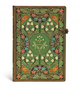 Paperblanks Poetry in Bloom Pautado Capa Dura Midi