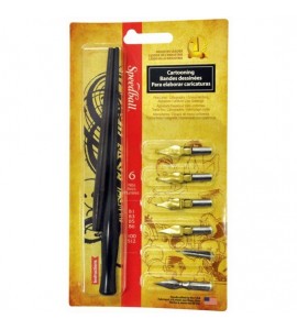 Kit Caligráfico Speedball Cartooning