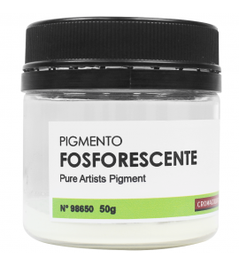 Pigmento Artístico Cromacolor Puro Fosforescente 50g