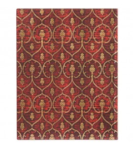 Paperblanks Red Velvet Ultra Pautado Capa Flexível