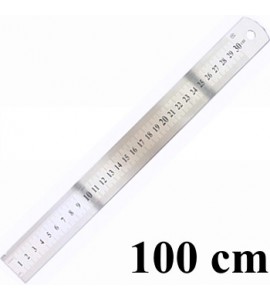 Régua de Aço 100 cm