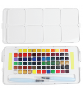 Aquarela em Pastilha KOI Sakura 72 Cores 