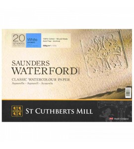 Bloco Para Aquarela TF Saunders Waterford 300g/m² 51x36cm