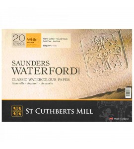 Bloco Para Aquarela TT Saunders Waterford 300g/m² 51x36cm