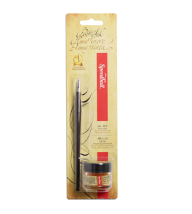 Pena e Tinta Ouro para Caligrafia 94156