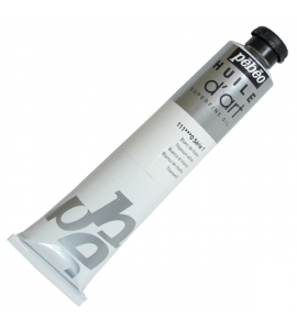 Tinta a Óleo Pebeo Huile D'Art 111 Branco Titânio 80ml
