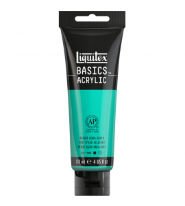 Tinta Acrílica Liquitex Basics 660 Aqua Green Bright 118ml