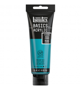 Tinta Acrílica Liquitex Basics 570 Brilliant Blue 118ml