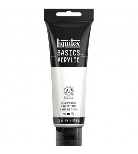Tinta Acrílica Liquitex Basics 432 Titanium White 118ml