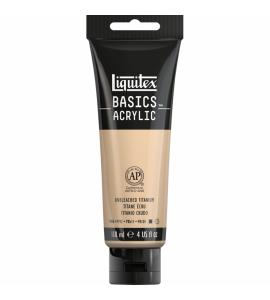 Tinta Acrílica Liquitex Basics 434 Unbleached Titanium 118ml
