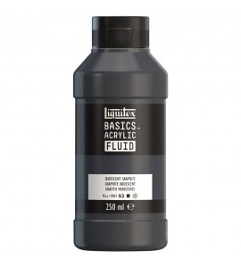 Tinta Acrílica Liquitex Basics Fluída 250ml S2 049 Iridescent Graphite