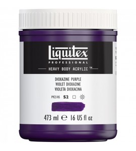 Tinta Acrílica Heavy Body 473ml Dioxazine Purple 186 Liquitex