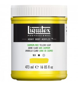 Tinta Acrílica Heavy Body 473ml Cadmium Free Yellow Light 889 Liquitex
