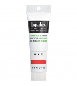 Tinta Acrílica Liquitex Heavy Body S5 894 59ml Cadmium Free Red Medium
