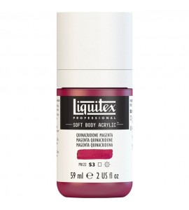 Tinta Acrílica Liquitex Soft Body 59ml Quinacridone Magenta S3 114 