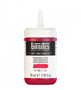 Tinta Acrílica Liquitex Soft Body 59ml Quinacridone Crimson S3 110