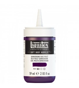 Tinta Acrílica Liquitex Soft Body 59ml Quinacridone Blue Violet S3 118