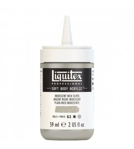 Tinta Acrílica Liquitex Soft Body 59ml Iridescent Rich Silver S2 239