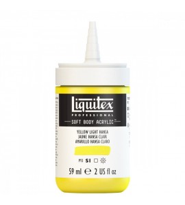 Tinta Acrílica Liquitex Soft Body 59ml Yellow Light Hansa  S1 411