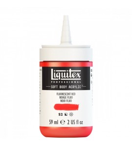 Tinta Acrílica Liquitex Soft Body 59ml Fluorescent Red S2 983