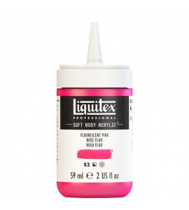 Tinta Acrílica Liquitex Soft Body 59ml Fluorescent Pink S2 987