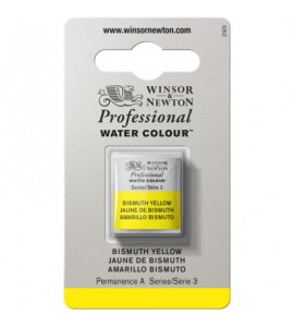Tinta Aquarela Profissional Winsor & Newton Pastilha S3 025 Bismuth Yellow