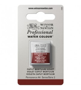 Tinta Aquarela Profissional Winsor & Newton Pastilha S2 125 Caput Mortuum Violet
