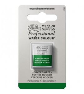 Tinta Aquarela Profissional Winsor & Newton Pastilha S1 311 Hooker's Green