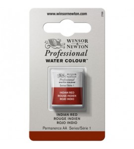 Tinta Aquarela Profissional Winsor & Newton Pastilha S1 317 Indian Red