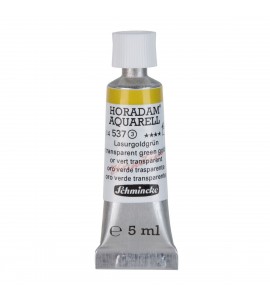 Aquarela Profissional Schmincke Horadam 5ml S3 537 Transparent Green Gold 
