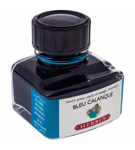 Tinta para Caneta Tinteiro Herbin La Perle des Encres 30ml Bleu Calanque