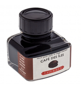 Tinta para Caneta Tinteiro Herbin La Perle des Encres 30ml Café des Îles