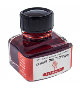 Tinta para Caneta Tinteiro Herbin La Perle des Encres 30ml Corail Des Tropiques