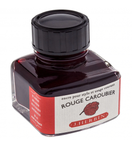 Tinta para Caneta Tinteiro Herbin La Perle des Encres 30ml Rouge Caroubier