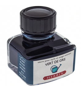 Tinta para Caneta Tinteiro Herbin La Perle des Encres 30ml Vert De Gris