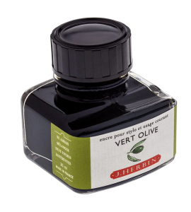 Tinta para Caneta Tinteiro Herbin La Perle des Encres 30ml Vert Olive